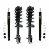 Transit Auto Front Rear Complete Shocks Strut & Coil Spring Assemblies Kit For 2007-2009 Mazda CX-7 K78M-100191